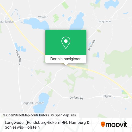 Langwedel (Rendsburg-Eckernf�) Karte