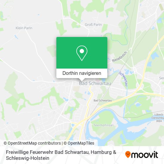 Freiwillige Feuerwehr Bad Schwartau Karte