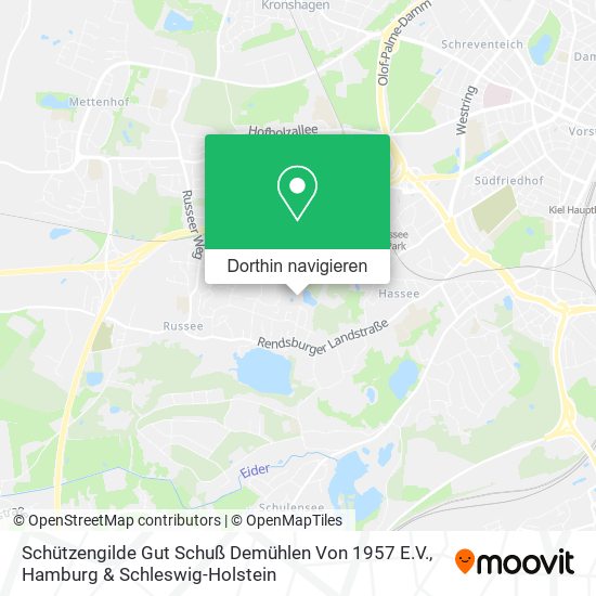 Schützengilde Gut Schuß Demühlen Von 1957 E.V. Karte
