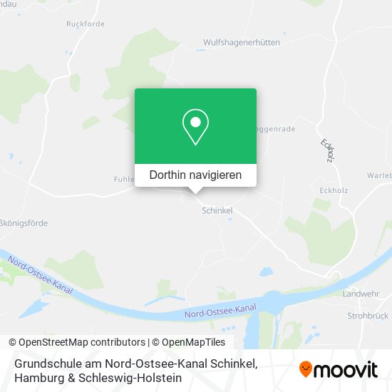 Grundschule am Nord-Ostsee-Kanal Schinkel Karte