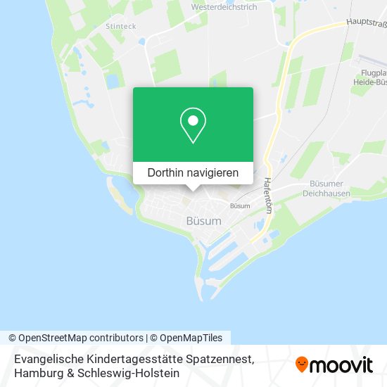 Evangelische Kindertagesstätte Spatzennest Karte