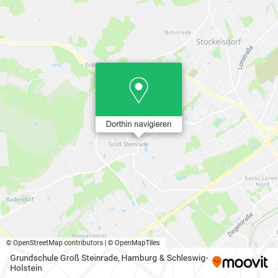 Grundschule Groß Steinrade Karte