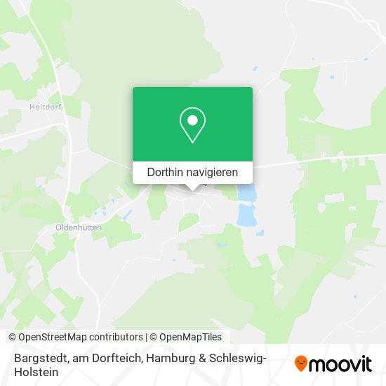 Bargstedt, am Dorfteich Karte