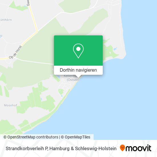 Strandkorbverleih P Karte