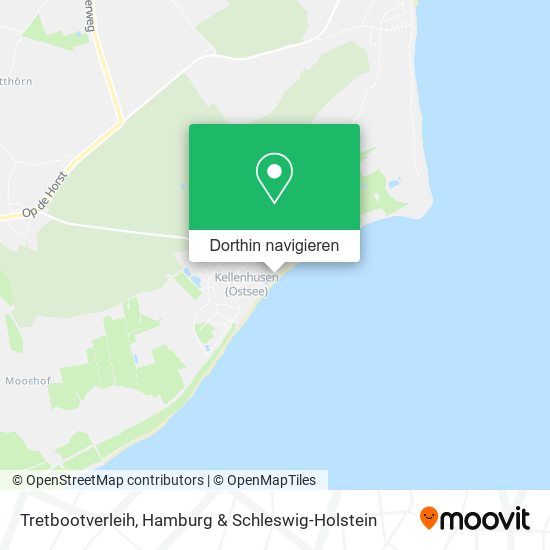 Tretbootverleih Karte