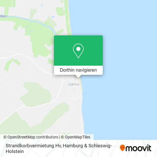 Strandkorbvermietung Hv Karte