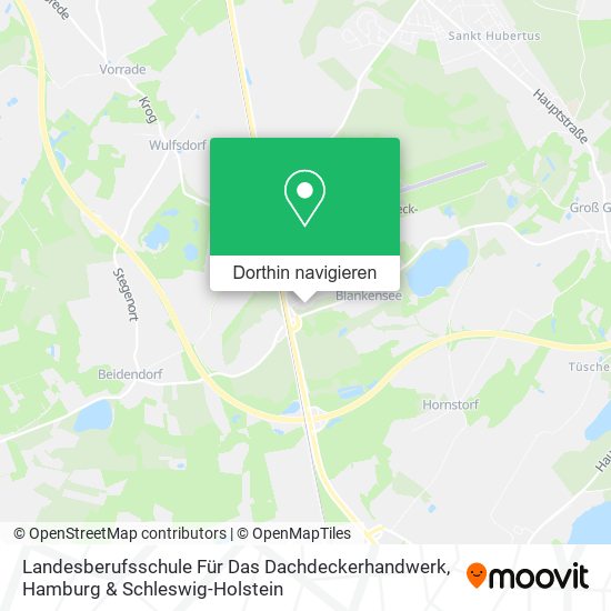 Landesberufsschule Für Das Dachdeckerhandwerk Karte