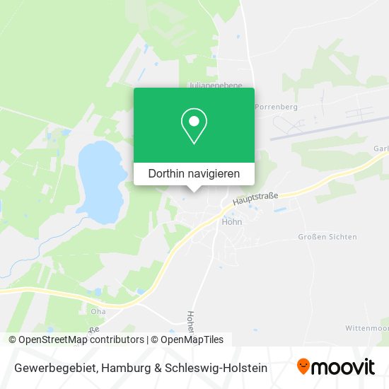 Gewerbegebiet Karte