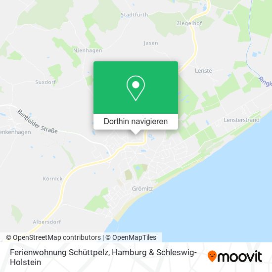 Ferienwohnung Schüttpelz Karte