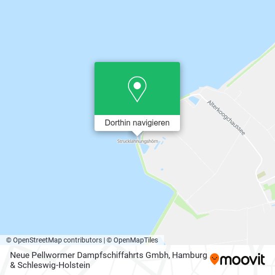 Neue Pellwormer Dampfschiffahrts Gmbh Karte