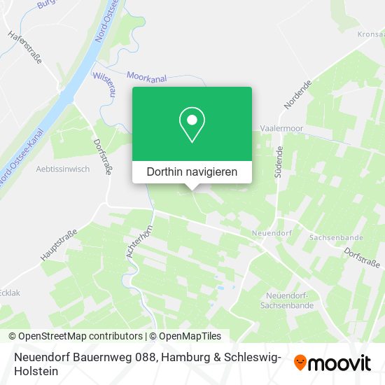 Neuendorf Bauernweg 088 Karte