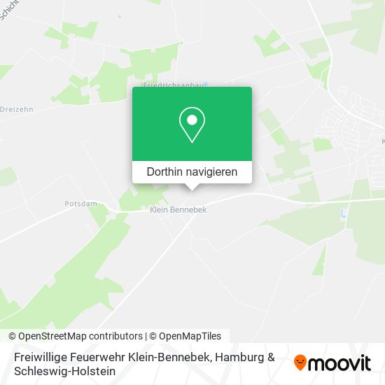 Freiwillige Feuerwehr Klein-Bennebek Karte