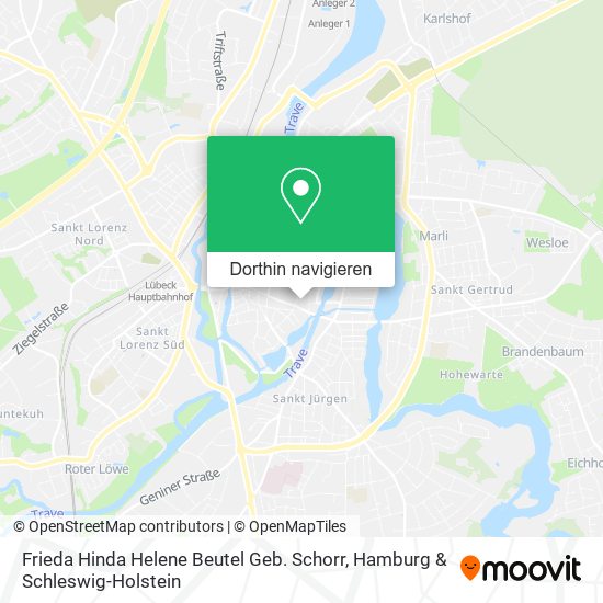 Frieda Hinda Helene Beutel Geb. Schorr Karte