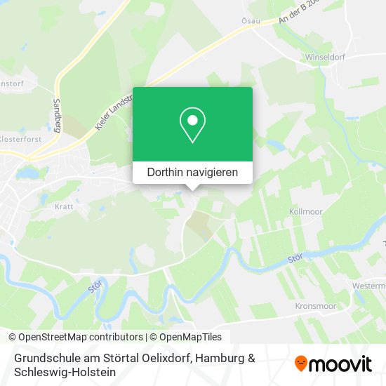 Grundschule am Störtal Oelixdorf Karte