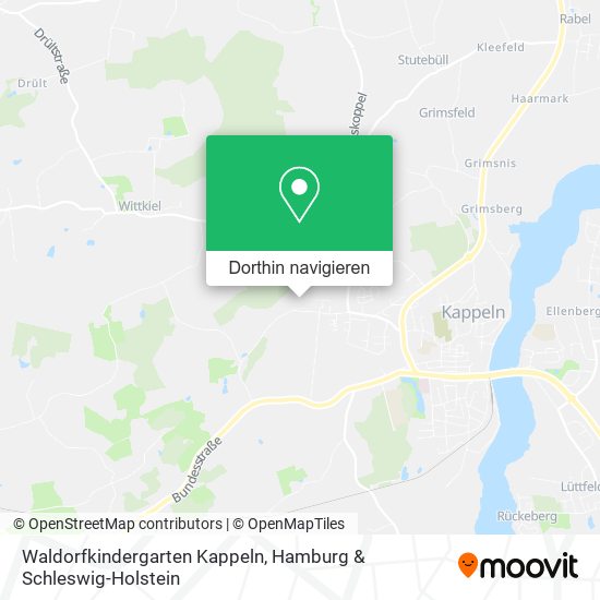 Waldorfkindergarten Kappeln Karte