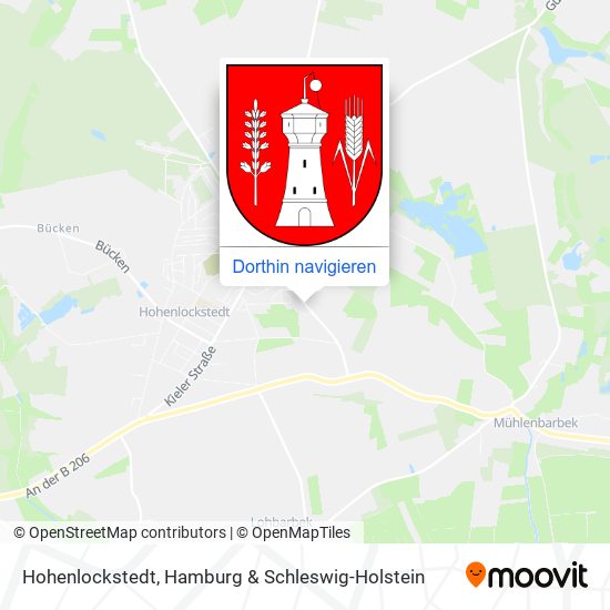 Hohenlockstedt Karte