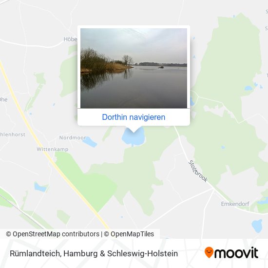 Rümlandteich Karte