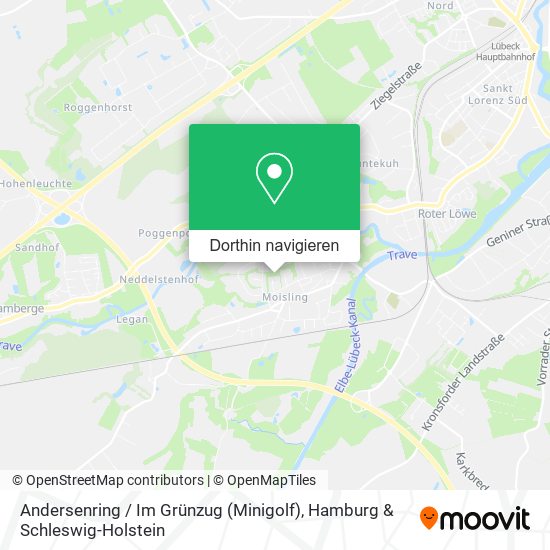 Andersenring / Im Grünzug (Minigolf) Karte