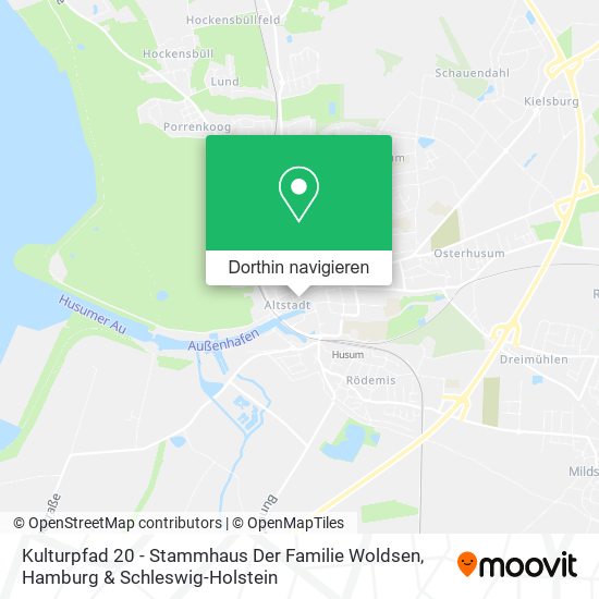 Kulturpfad 20 - Stammhaus Der Familie Woldsen Karte