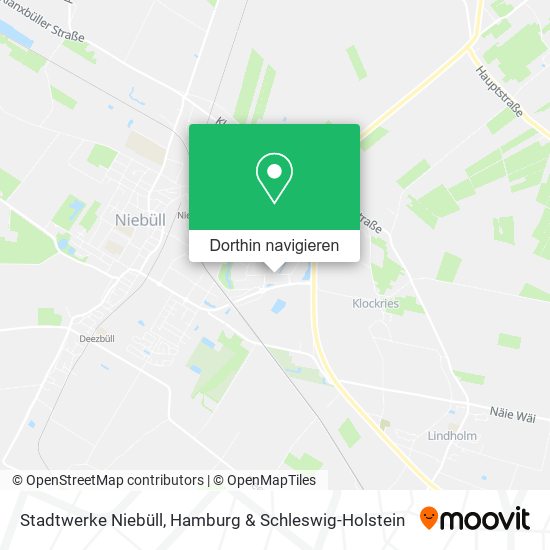 Stadtwerke Niebüll Karte