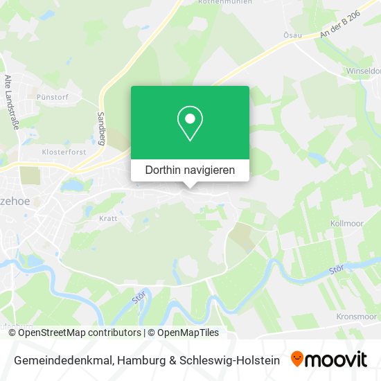 Gemeindedenkmal Karte