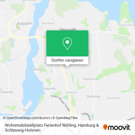 Wohnmobilstellplatz Ferienhof Röhling Karte