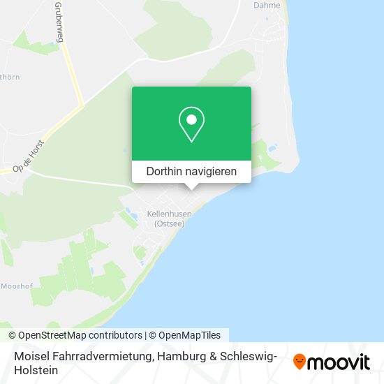 Moisel Fahrradvermietung Karte