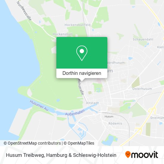 Husum Treibweg Karte