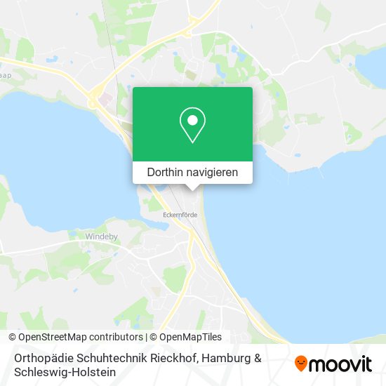 Orthopädie Schuhtechnik Rieckhof Karte