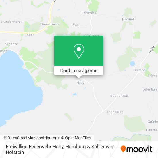 Freiwillige Feuerwehr Haby Karte