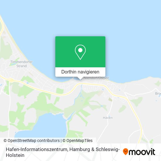 Hafen-Informationszentrum Karte