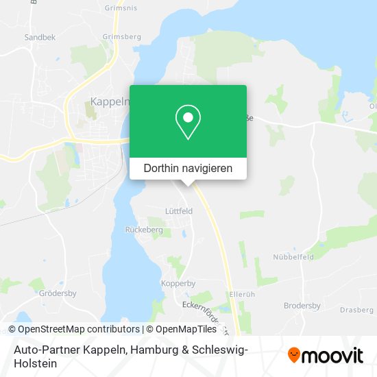 Auto-Partner Kappeln Karte