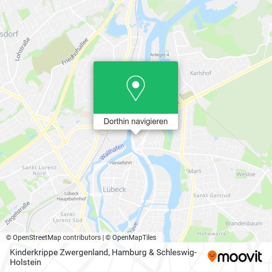 Kinderkrippe Zwergenland Karte