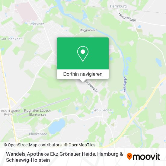 Wandels Apotheke Ekz Grönauer Heide Karte