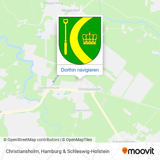 Christiansholm Karte