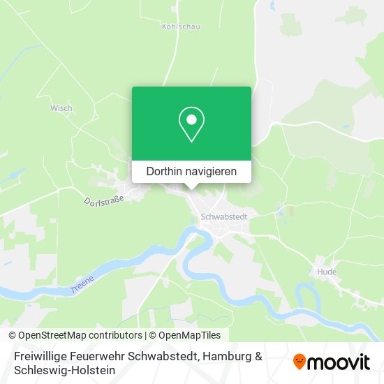 Freiwillige Feuerwehr Schwabstedt Karte