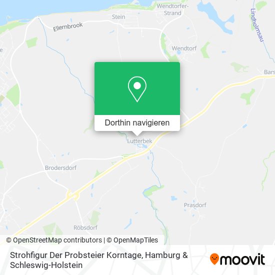 Strohfigur Der Probsteier Korntage Karte