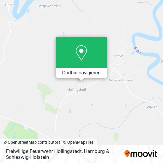 Freiwillige Feuerwehr Hollingstedt Karte