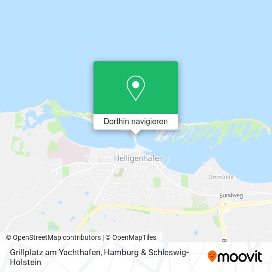 Grillplatz am Yachthafen Karte