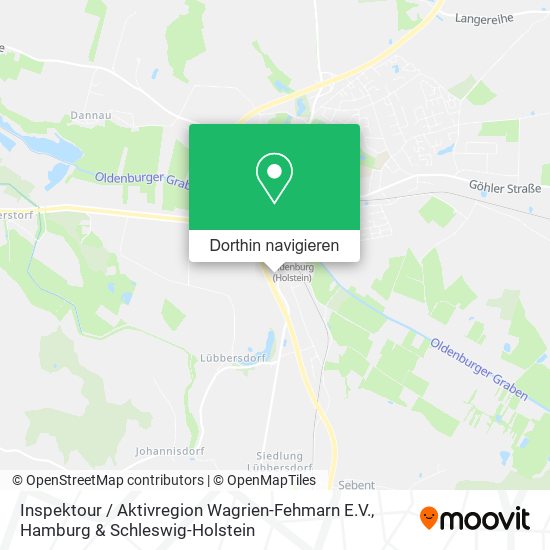 Inspektour / Aktivregion Wagrien-Fehmarn E.V. Karte