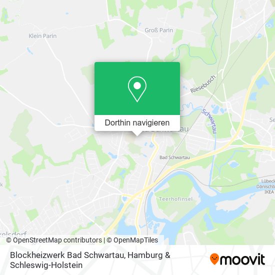 Blockheizwerk Bad Schwartau Karte
