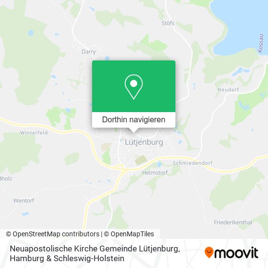 Neuapostolische Kirche Gemeinde Lütjenburg Karte