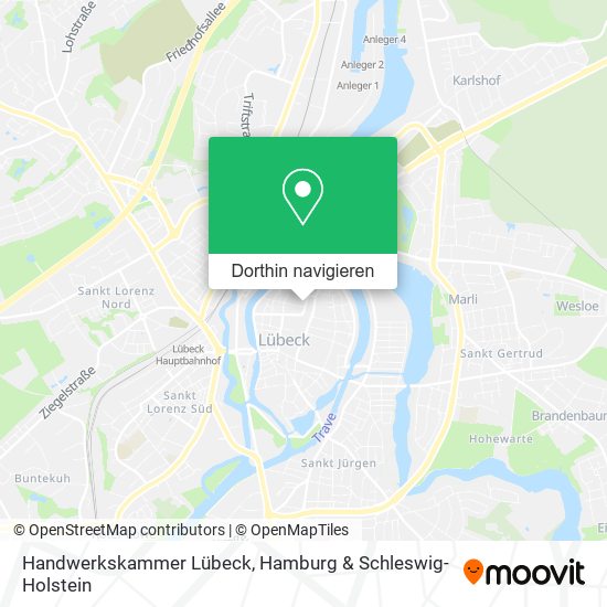 Handwerkskammer Lübeck Karte