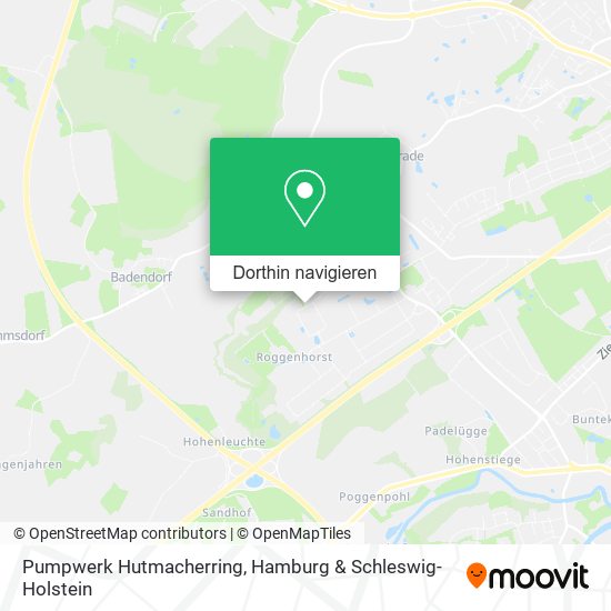 Pumpwerk Hutmacherring Karte