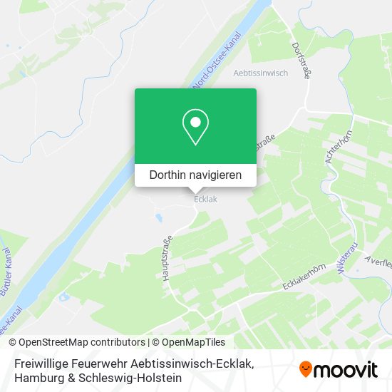 Freiwillige Feuerwehr Aebtissinwisch-Ecklak Karte