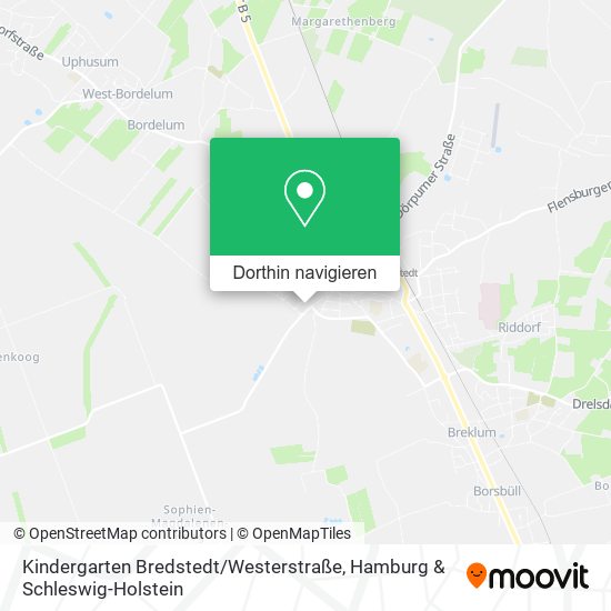 Kindergarten Bredstedt / Westerstraße Karte