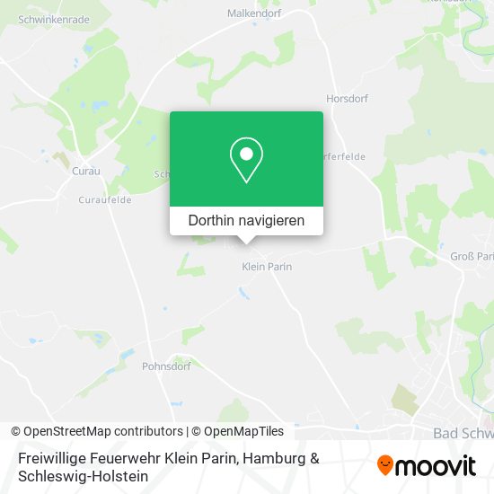 Freiwillige Feuerwehr Klein Parin Karte