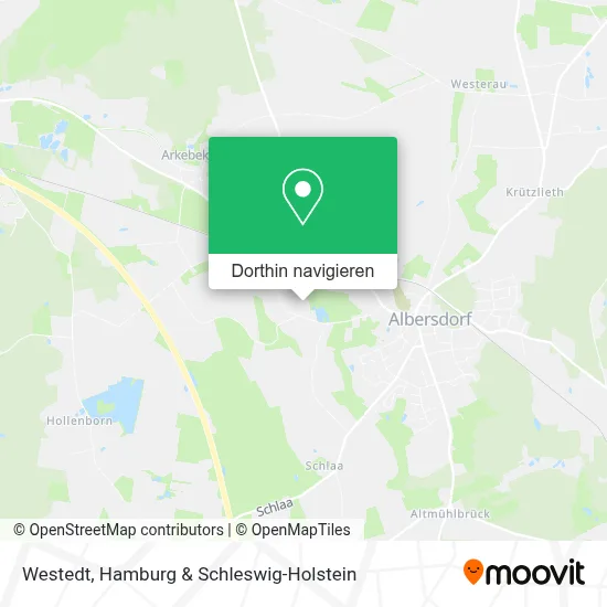 Westedt Karte