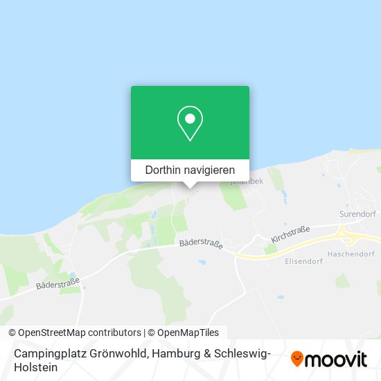 Campingplatz Grönwohld Karte