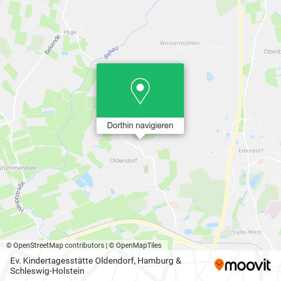 Ev. Kindertagesstätte Oldendorf Karte